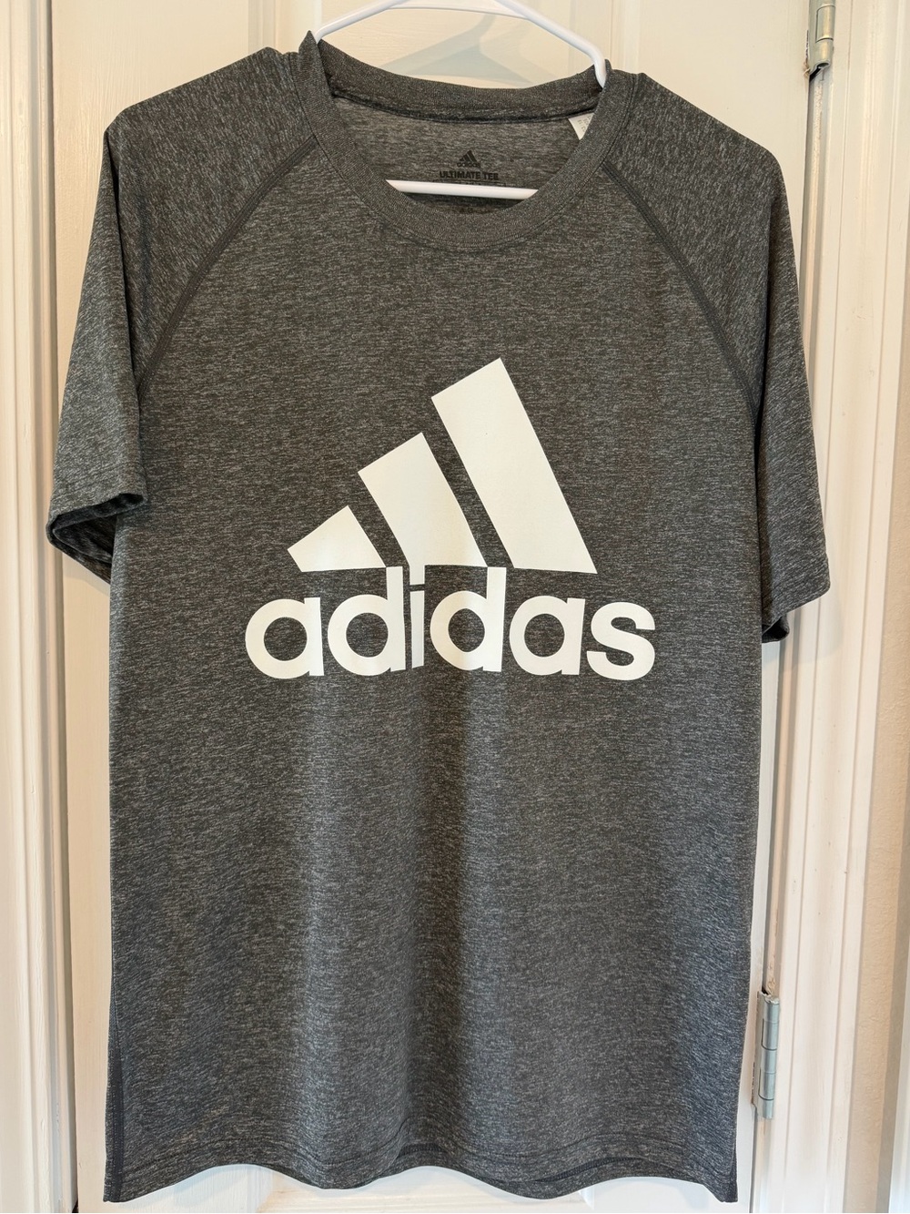Adidas Men’s Grey Athletic Shirt